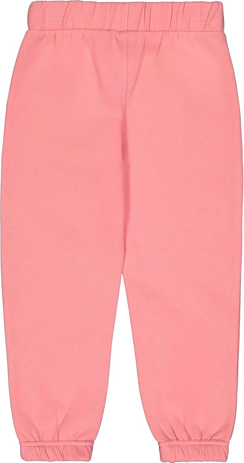 image:imageNautica Girls Logo Sweatpants Fleece Joggers with Ribbed Cuffs amp Functional Side PocketsFlamingo Pink