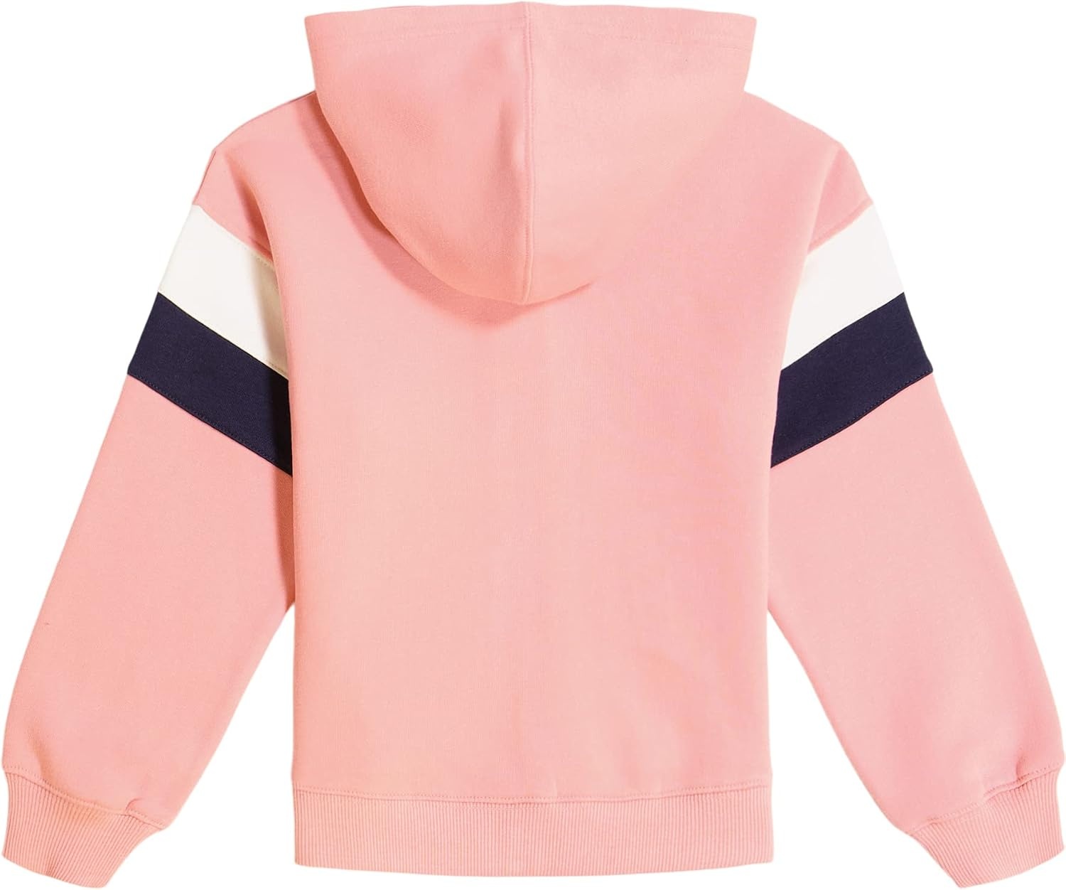 image:imageNautica Girls Logo Sweatshirt Fleece Hoodie With Fullzip Front amp PocketsFlamingo Pink