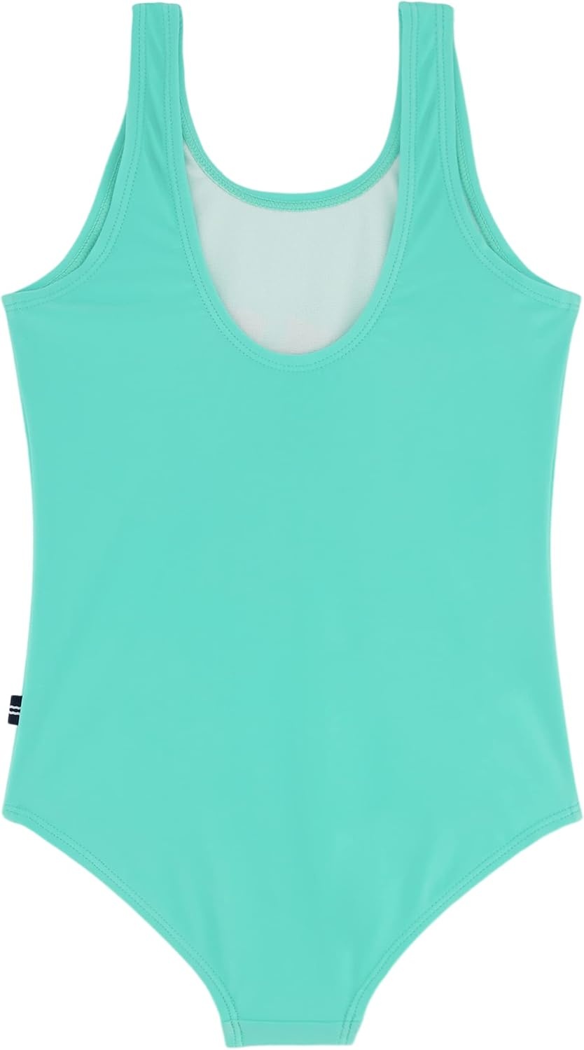 image:imageNautica Girls OnePiece Swimsuit with UPF 50 Sun Protection Quick Drying Bathing SuitCockatoo Palm