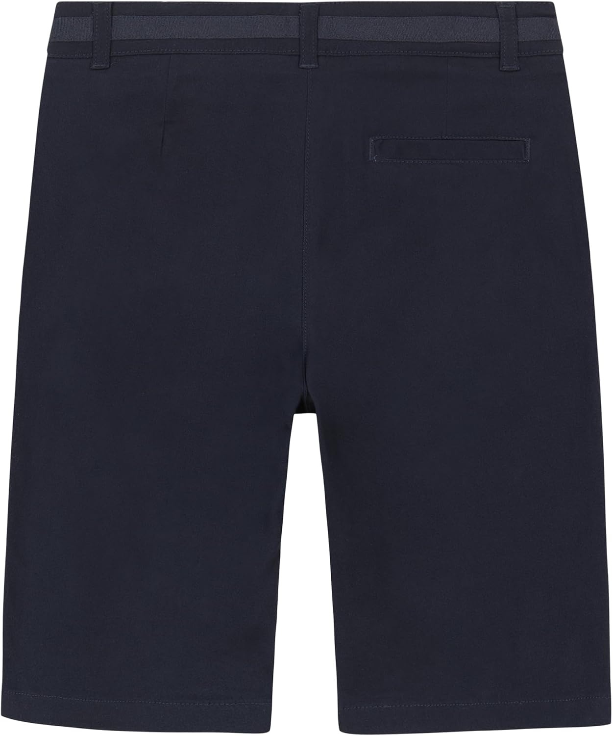 image:imageNautica Girls School Uniform Bermuda Shorts Pullon Fit Stretchy Material Functional PocketsNavy Twill