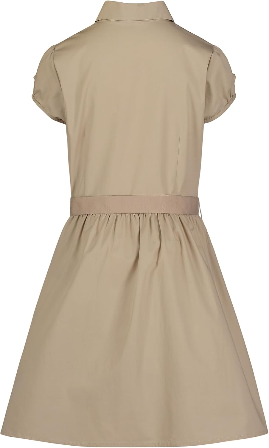 image:imageNautica Girls School Uniform Short Sleeve ShirtdressKhaki