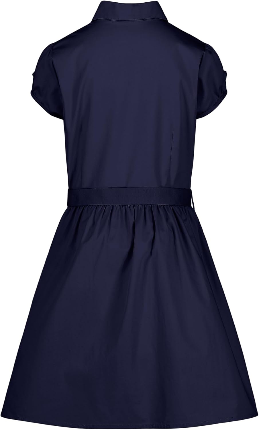 image:imageNautica Girls School Uniform Short Sleeve ShirtdressNavy Blue