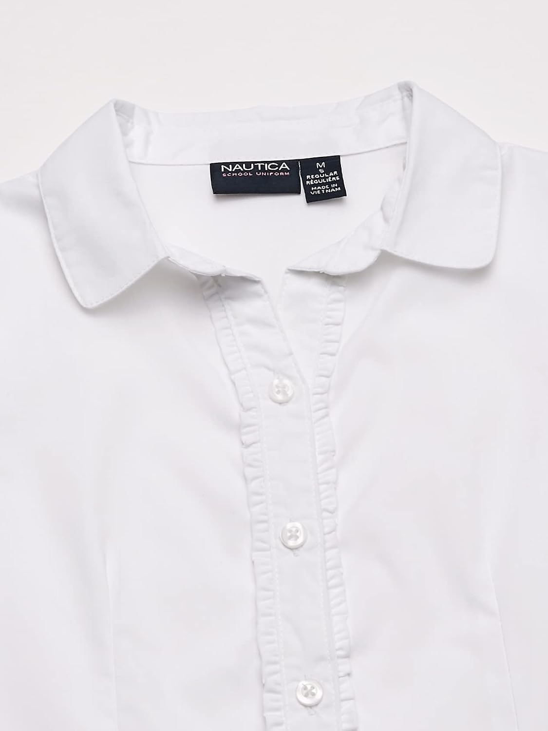 image:imageNautica Girls Short Sleeve BlouseWhite