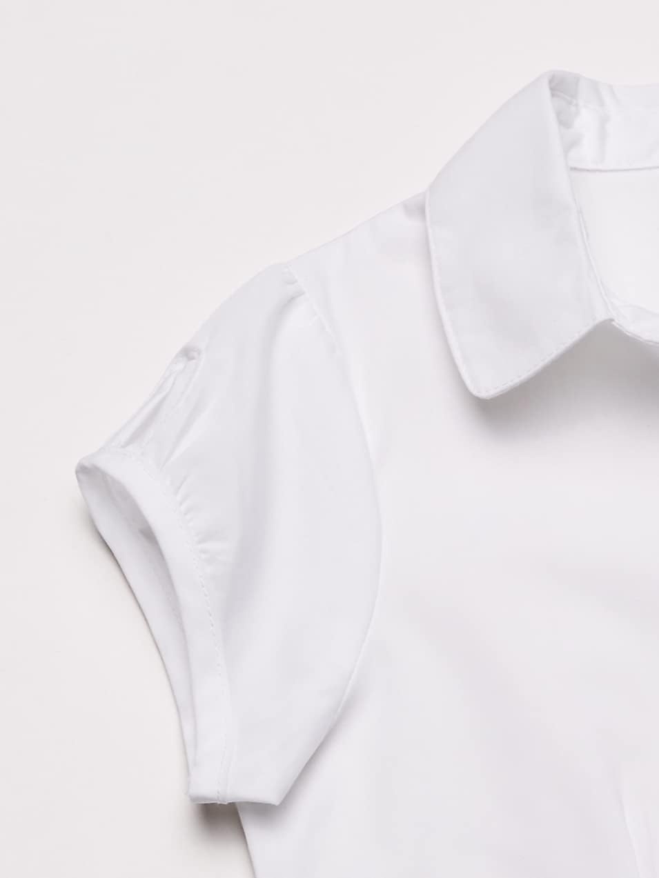 image:imageNautica Girls Short Sleeve BlouseWhite