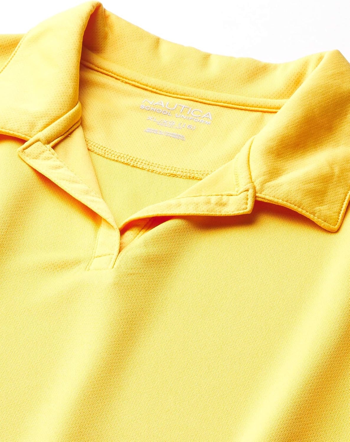 image:imageNautica Girls Short Sleeve Performance PoloGold