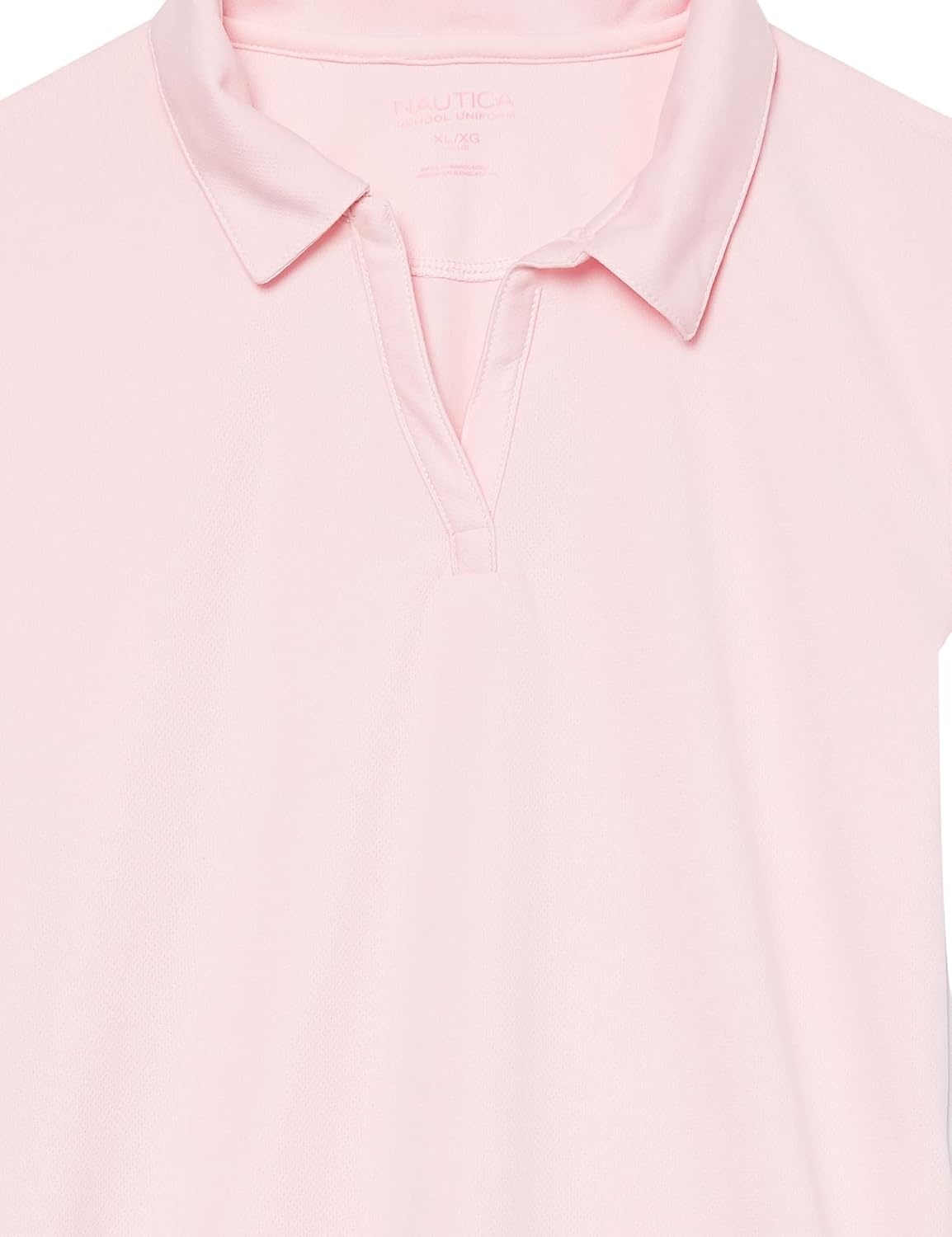 image:imageNautica Girls Short Sleeve Performance PoloLight Pink