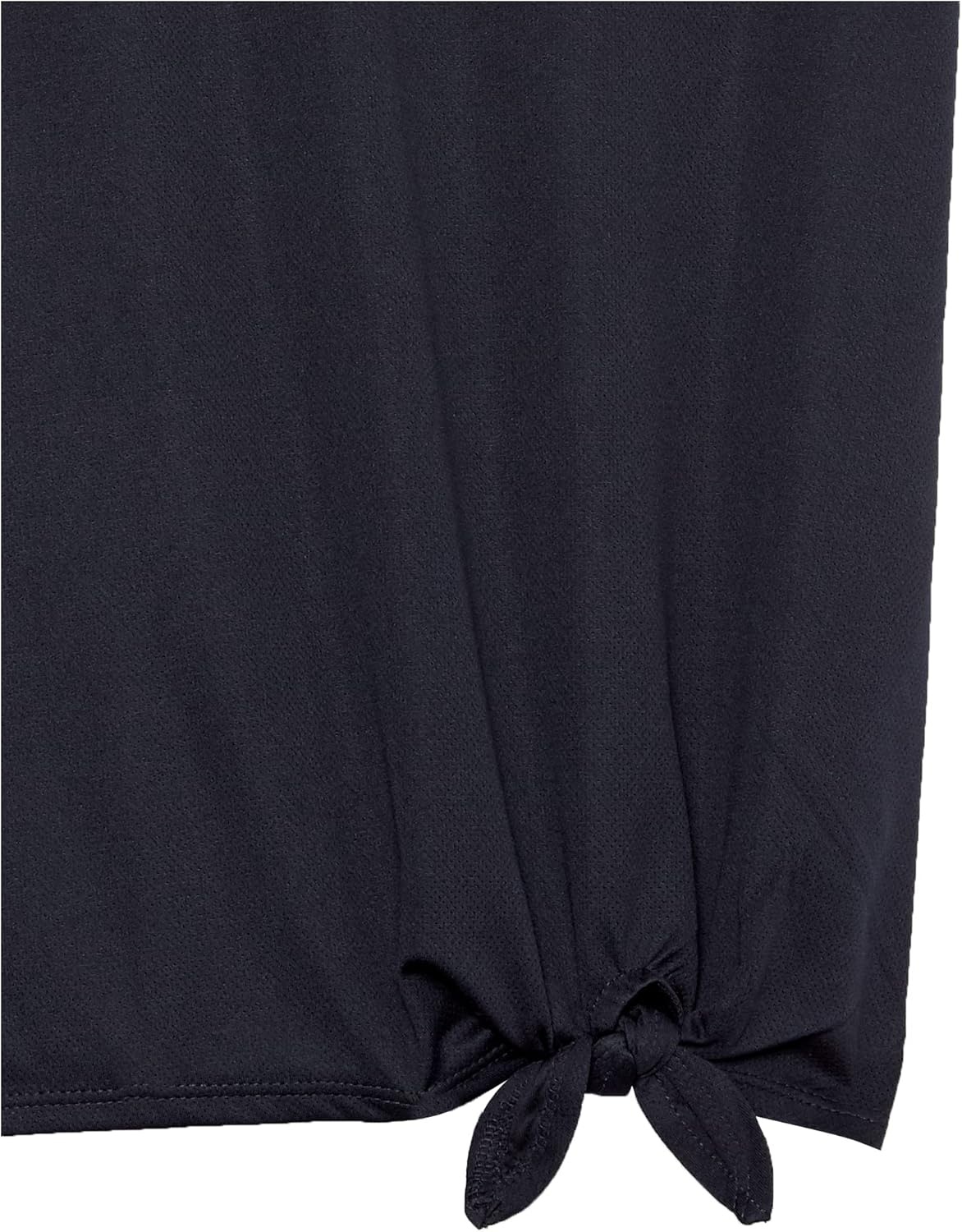 image:imageNautica Girls Short Sleeve Performance PoloNavyTie Front
