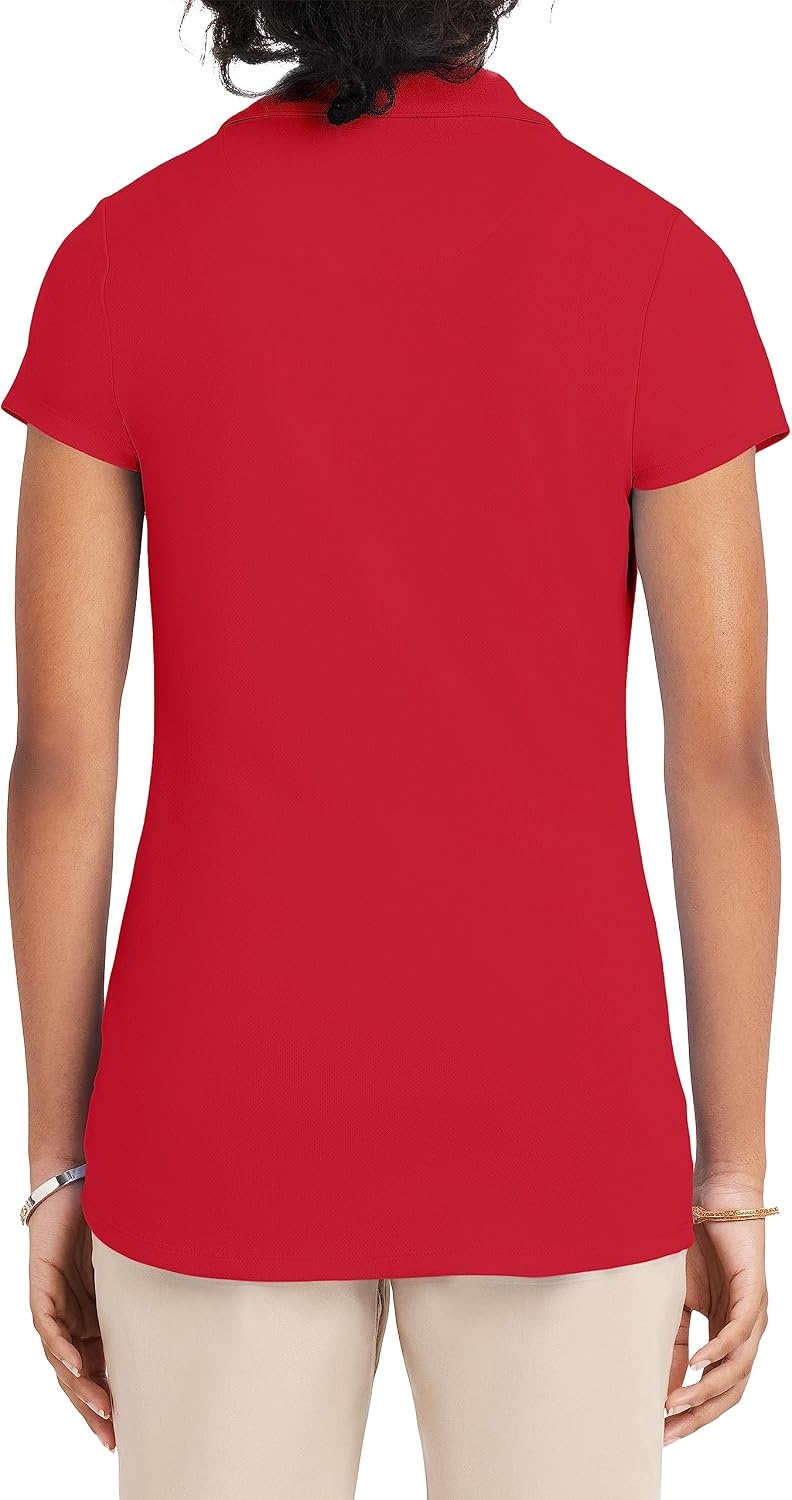 image:imageNautica Juniors Uniform Short Sleeve Performance PoloRed
