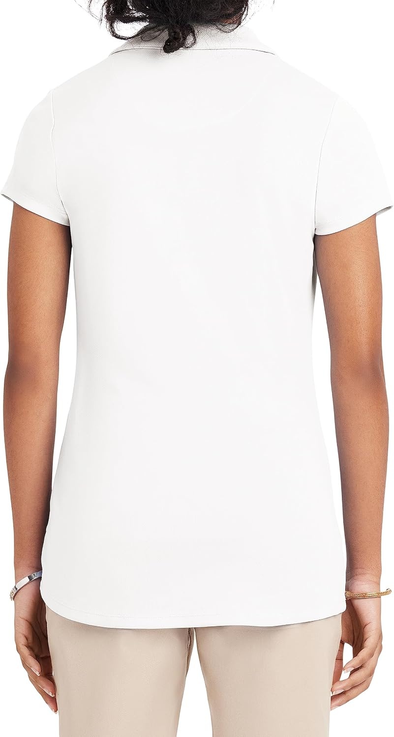 image:imageNautica Juniors Uniform Short Sleeve Performance PoloWhite