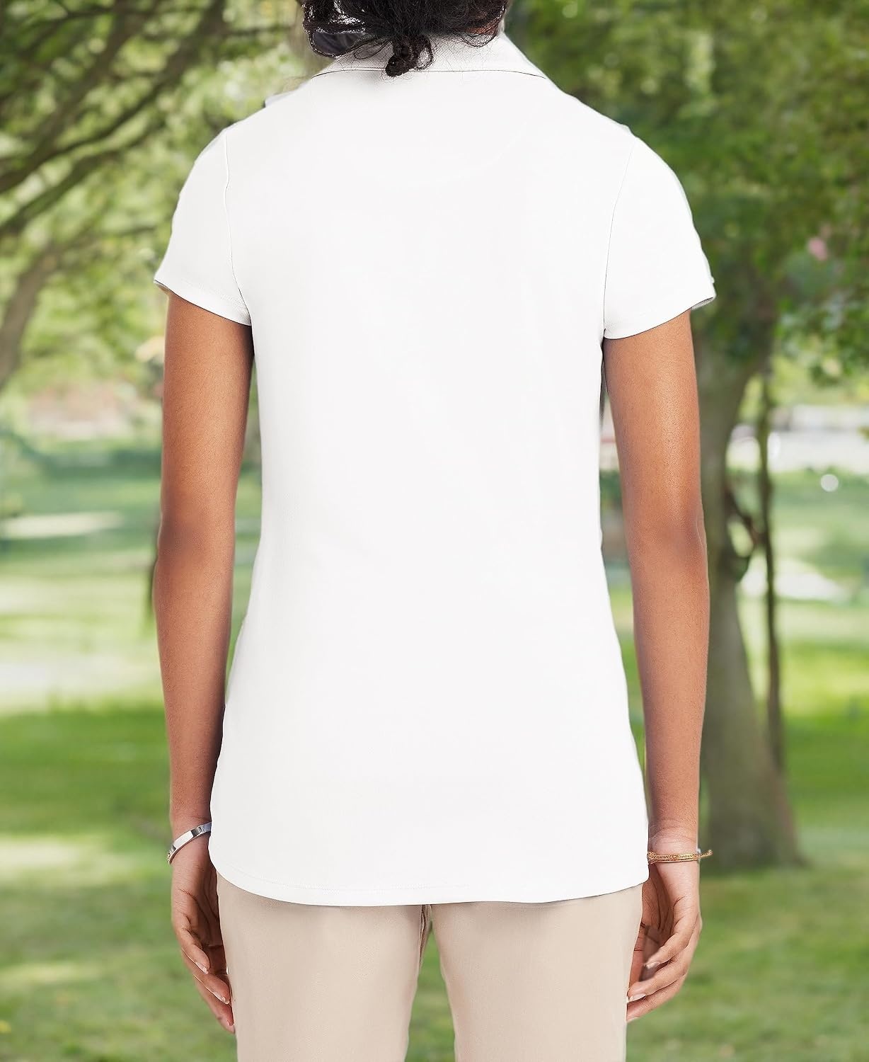 image:imageNautica Juniors Uniform Short Sleeve Performance PoloWhite