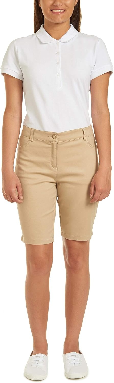 image:imageNautica Juniors Uniform Stretch Bermuda ShortKhaki