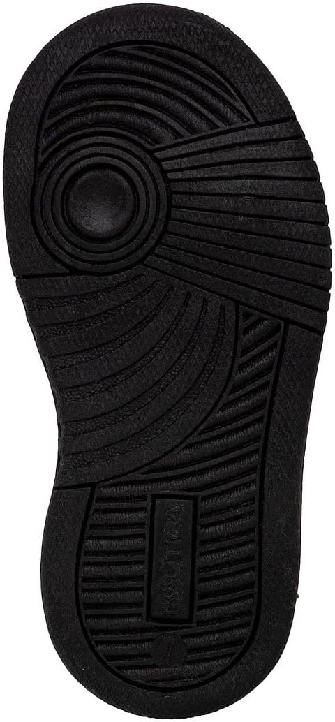 image:imageNautica Kids Adjustable Strap Shoes Comfortable Casual Sneakers for Boys and Girls Toddlers amp Little KidsBlack White Red
