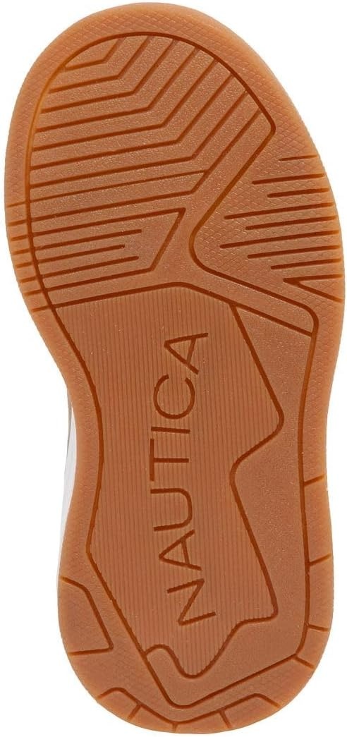 image:imageNautica Kids Adjustable Strap Shoes Comfortable Casual Sneakers for Boys and Girls Toddlers amp Little KidsKhaki Multihuntley
