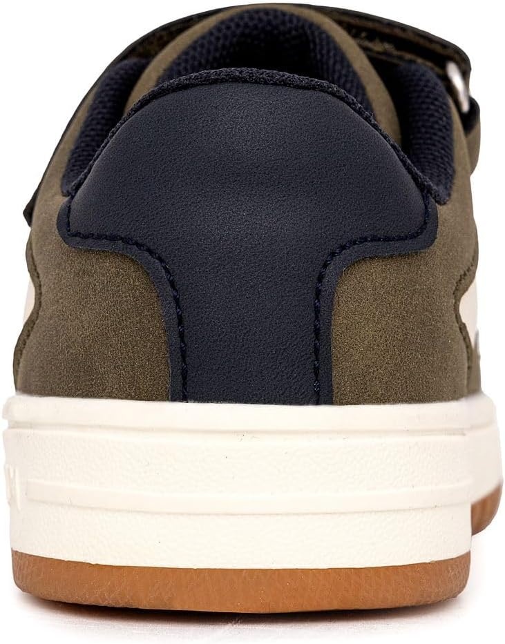 image:imageNautica Kids Adjustable Strap Shoes Comfortable Casual Sneakers for Boys and Girls Toddlers amp Little KidsOlive Bone
