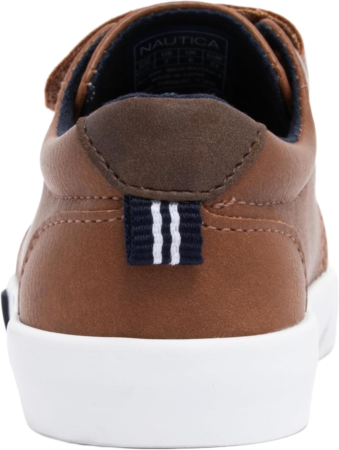 image:imageNautica Kids Adjustable Strap Shoes Comfortable Casual Sneakers for Boys and Girls Toddlers amp Little KidsTan Nolen