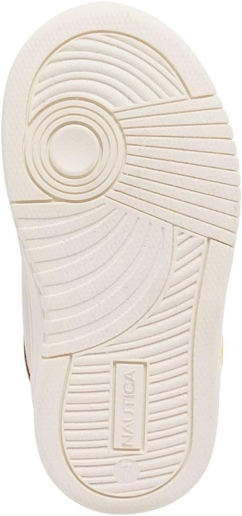 image:imageNautica Kids Adjustable Strap Shoes Comfortable Casual Sneakers for Boys and Girls Toddlers amp Little KidsTaupe Multi