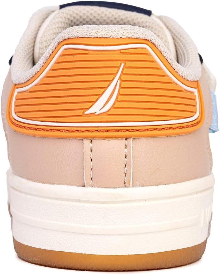 image:imageNautica Kids Adjustable Strap Shoes Comfortable Casual Sneakers for Boys and Girls Toddlers amp Little KidsWhitenavy Blue
