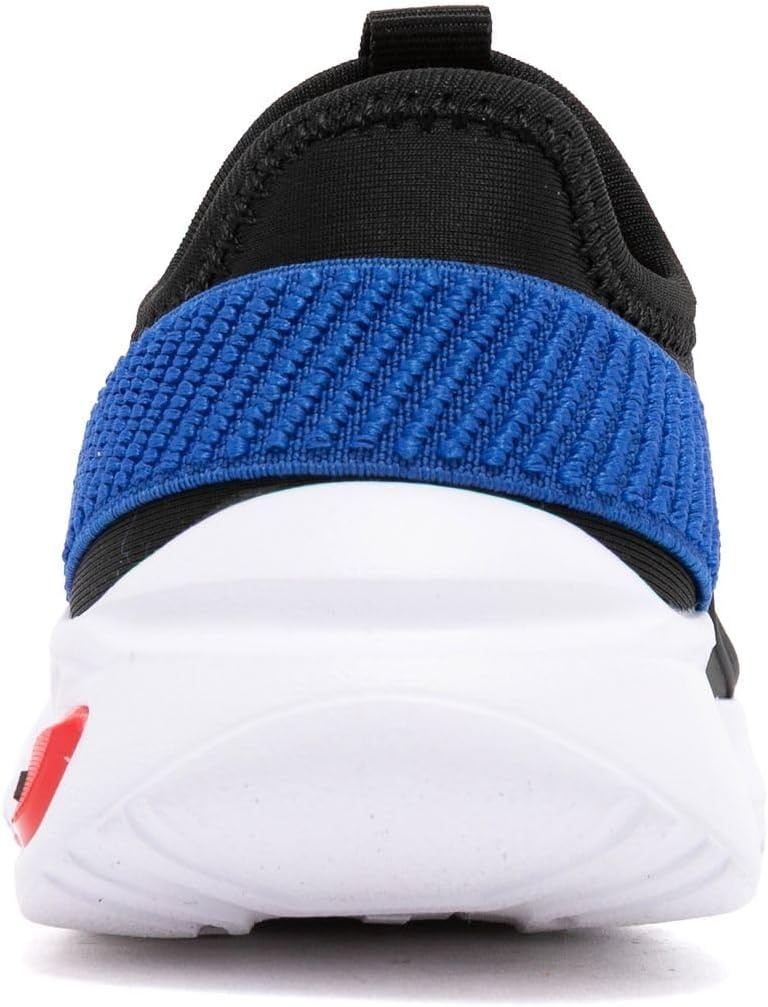 image:imageNautica Kids Athletic SlipOn Sneakers Comfortable Bungee Running Shoes for Boys and Girls Stylish and Supportive Footwear for Active Kids Big KidLittle KidToddlerBlack Multi