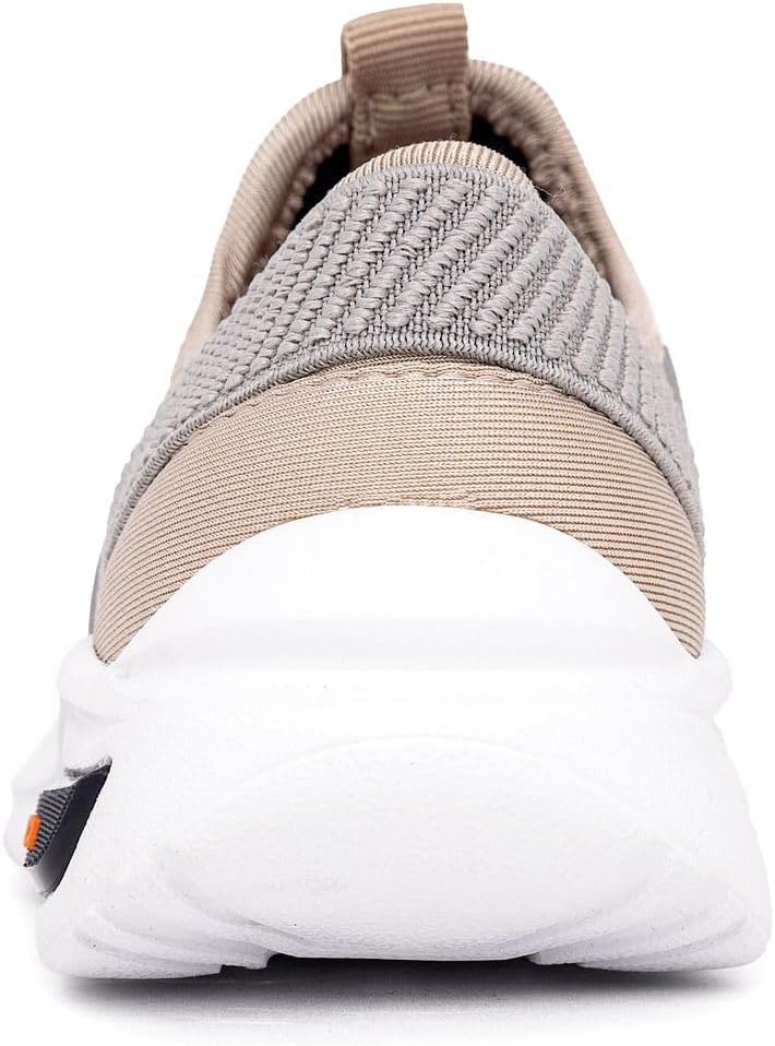 image:imageNautica Kids Athletic SlipOn Sneakers Comfortable Bungee Running Shoes for Boys and Girls Stylish and Supportive Footwear for Active Kids Big KidLittle KidToddlerSand Greymolded
