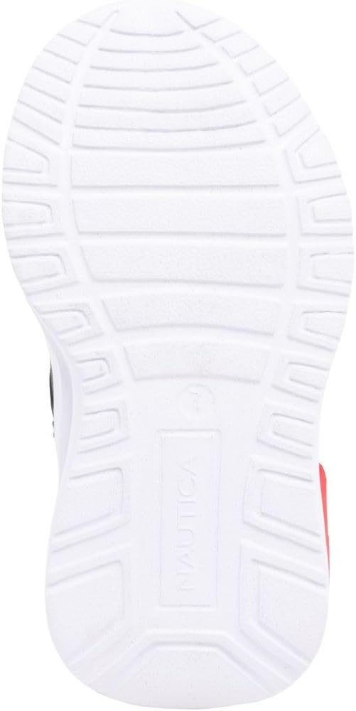 image:imageNautica Kids Athletic SlipOn Sneakers Comfortable Bungee Running Shoes for Boys and Girls Stylish and Supportive Footwear for Active Kids Big KidLittle KidToddlerBlack Multi