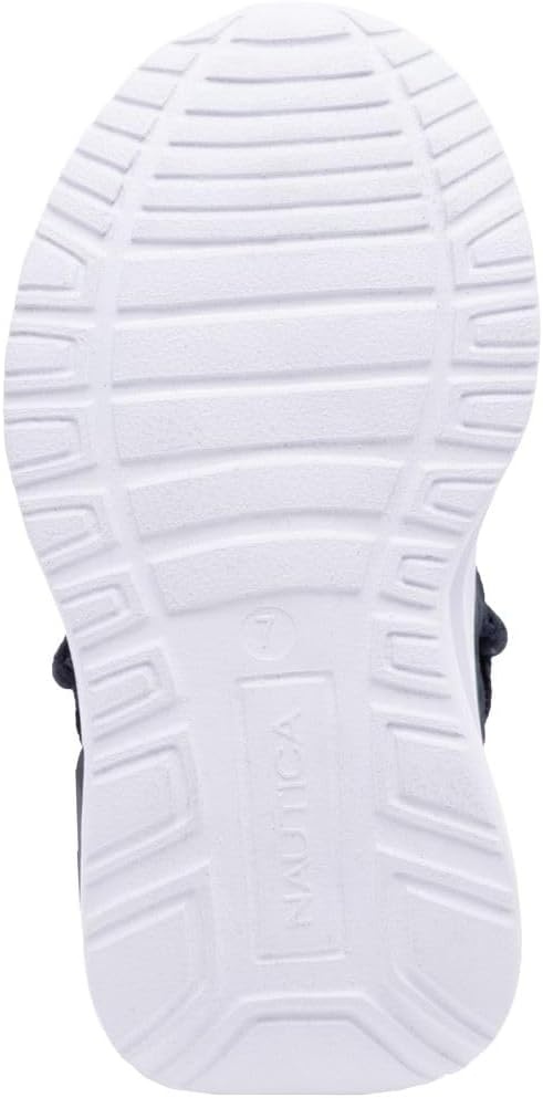 image:imageNautica Kids Athletic SlipOn Sneakers Comfortable Bungee Running Shoes for Boys and Girls Stylish and Supportive Footwear for Active Kids Big KidLittle KidToddlerNavyswimm
