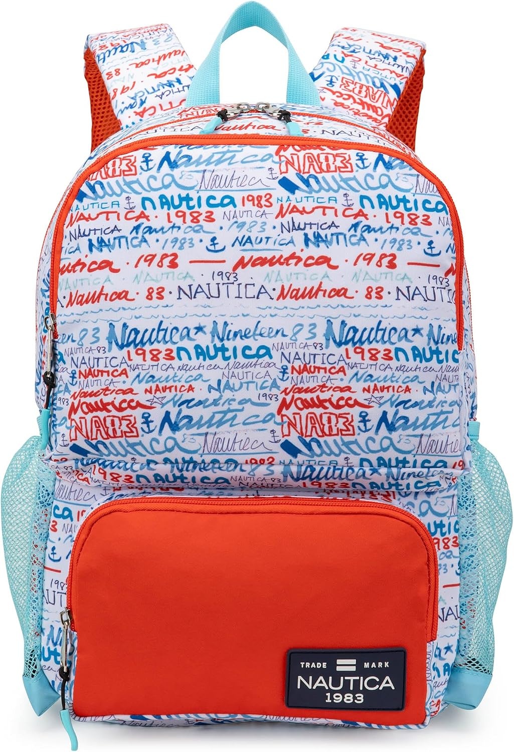 image:imageNautica Kids Backpack for School Kindergarten Elementary Kids Backpack 16 Tall Mermaid TailGraffiti