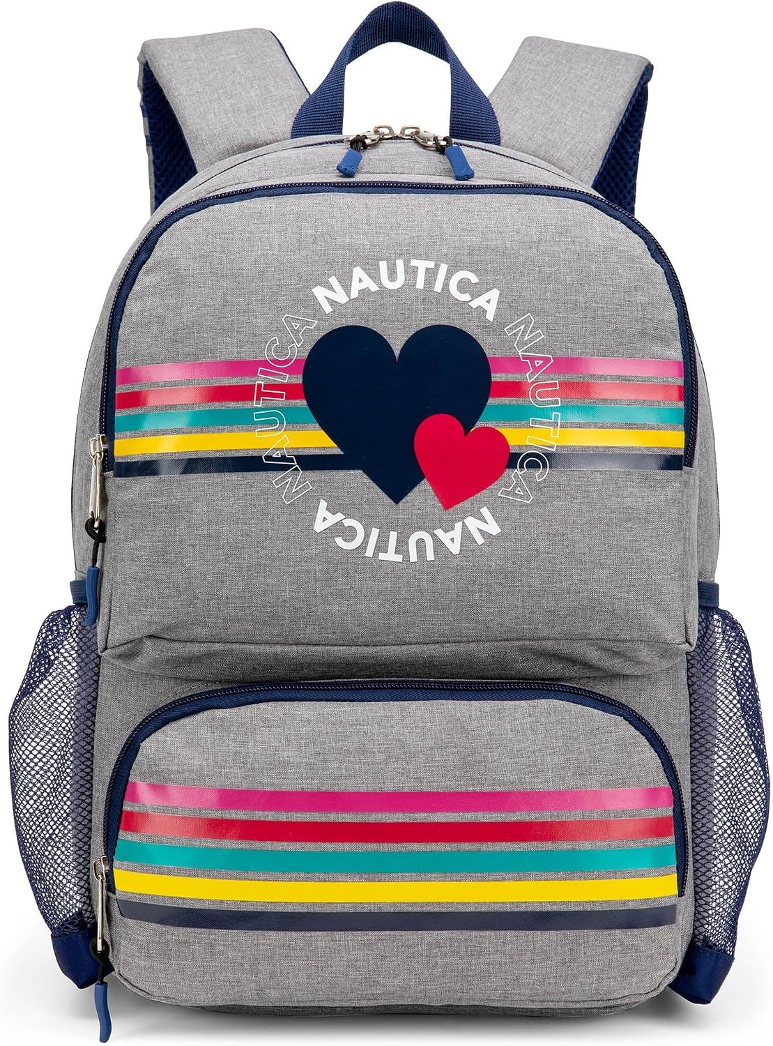 image:imageNautica Kids Backpack for School Kindergarten Elementary Kids Backpack 16 Tall Mermaid TailHearts