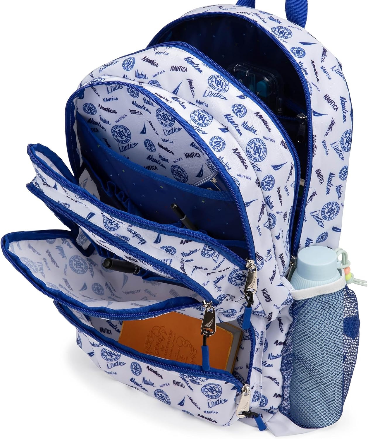 image:imageNautica Kids Backpack for School Kindergarten Elementary Kids Backpack 16 Tall Mermaid TailVarsity