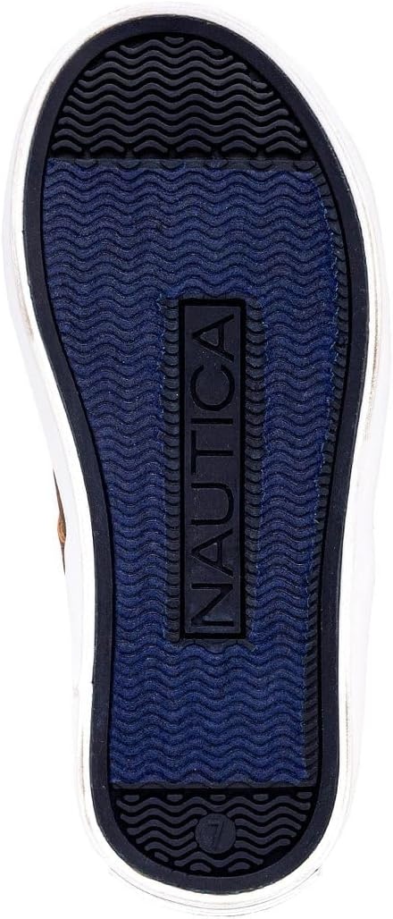 image:imageNautica Kids Boys DoubleStrap Sneaker Casual EasyOn School Shoe for Toddlers and Little Kids Comfortable Everyday Fashion SneakerTan Smoothames