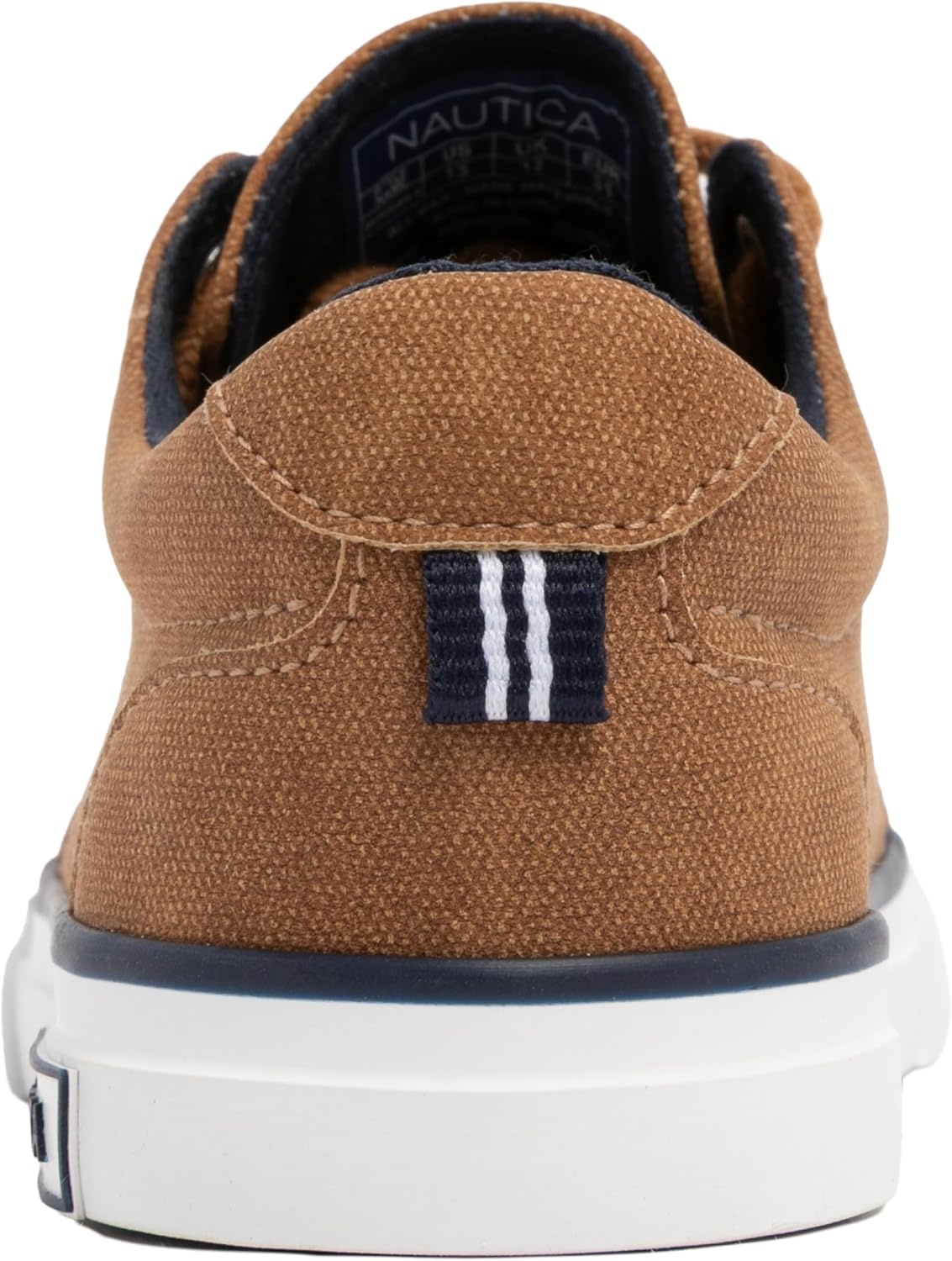 image:imageNautica Kids Boys LaceUp Fashion Sneakers LowTop Dress Shoes for Youth Big KidLittle KidCognac Berrian