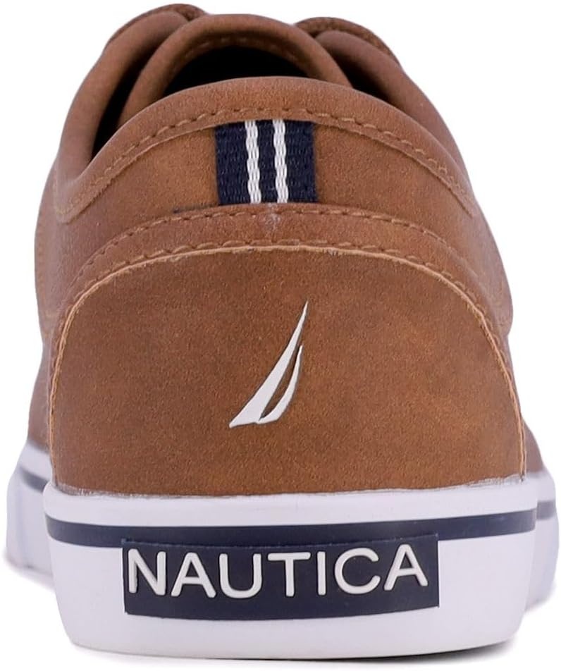 image:imageNautica Kids Boys LaceUp Fashion Sneakers LowTop Dress Shoes for Youth Big KidLittle KidTanmoulouya