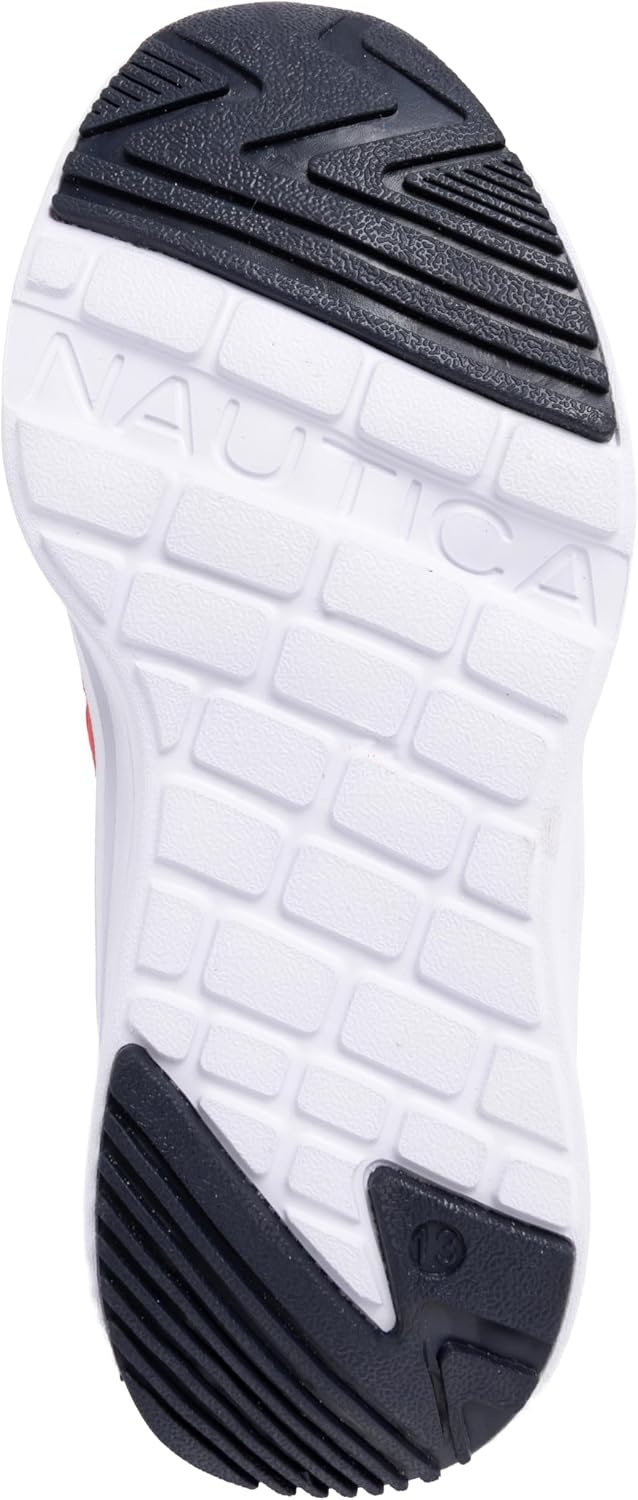 image:imageNautica Kids Boys and Girls Athletic SlipOn Sneakers Lightweight Bungee Running Shoes for Toddler Little Kid and Big KidAmericanaseabert