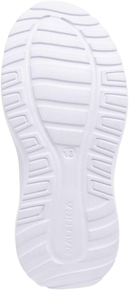 image:imageNautica Kids Boys and Girls Athletic SlipOn Sneakers Lightweight Bungee Running Shoes for Toddler Little Kid and Big KidMauve Metallic
