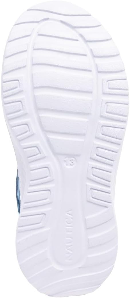 image:imageNautica Kids Boys and Girls Athletic SlipOn Sneakers Lightweight Bungee Running Shoes for Toddler Little Kid and Big KidNavy Orangestellan