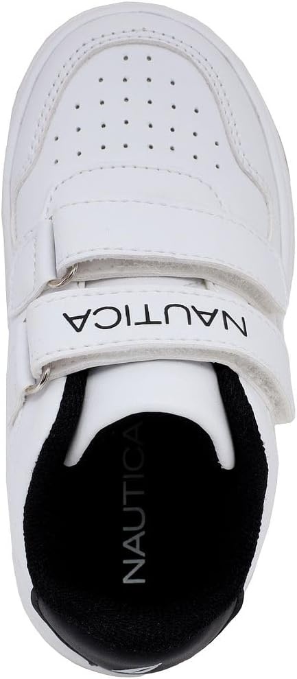 image:imageNautica Kids Double Strap Athletic SneakersWhite Blackstafford