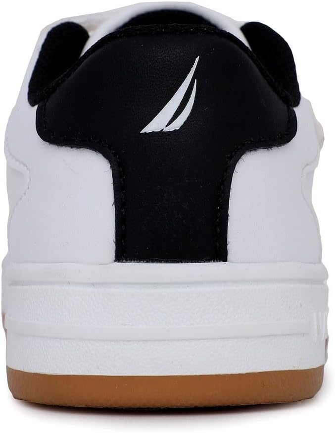 image:imageNautica Kids Double Strap Athletic SneakersWhite Blackstafford