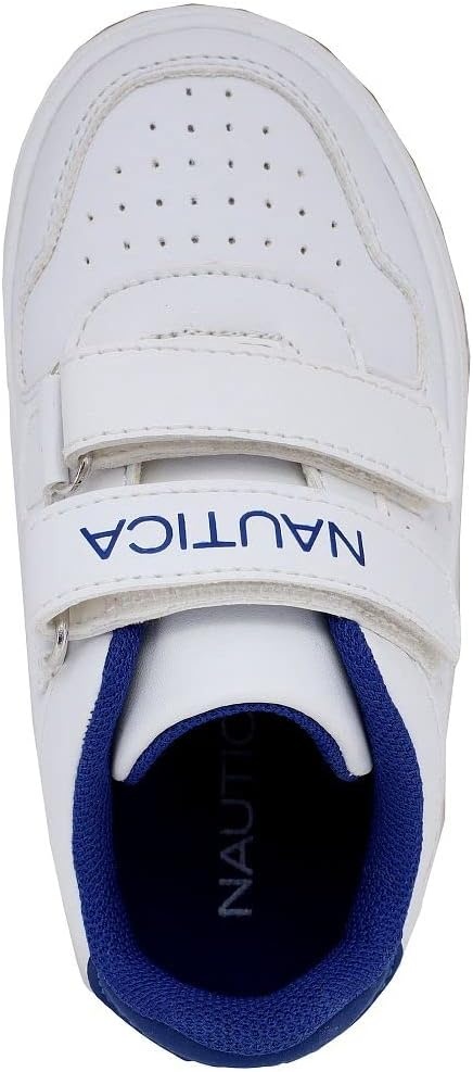 image:imageNautica Kids Double Strap Athletic SneakersWhite Colbaltstafford