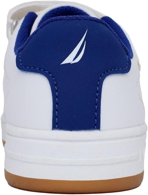 image:imageNautica Kids Double Strap Athletic SneakersWhite Colbaltstafford