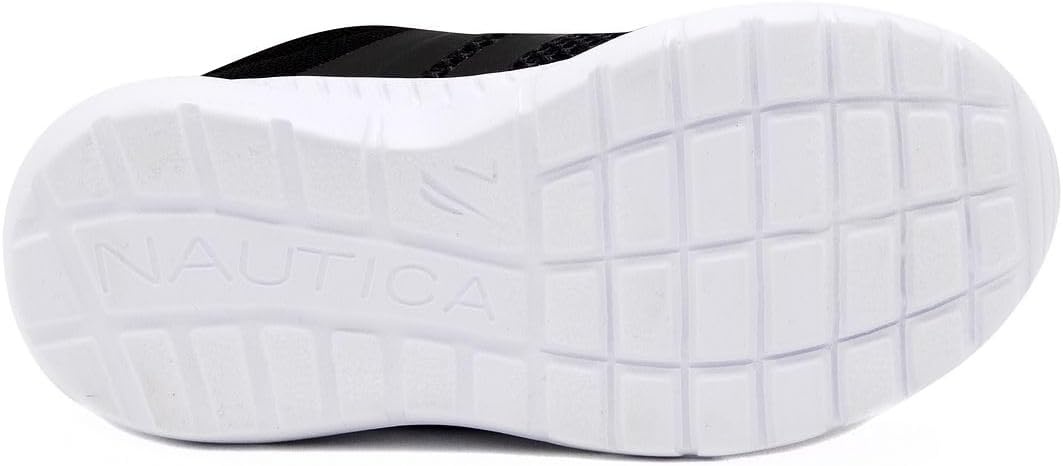 image:imageNautica Kids Fashion Sneaker Athletic Running Shoe with One Strap Boys GirlsToddlerLittle KidBlack Blue
