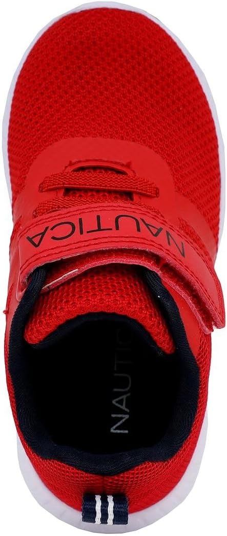 image:imageNautica Kids Fashion Sneaker Athletic Running Shoe with One Strap Boys GirlsToddlerLittle KidRed