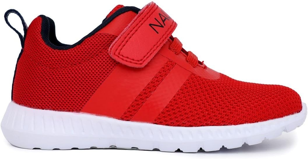 image:imageNautica Kids Fashion Sneaker Athletic Running Shoe with One Strap Boys GirlsToddlerLittle KidRed