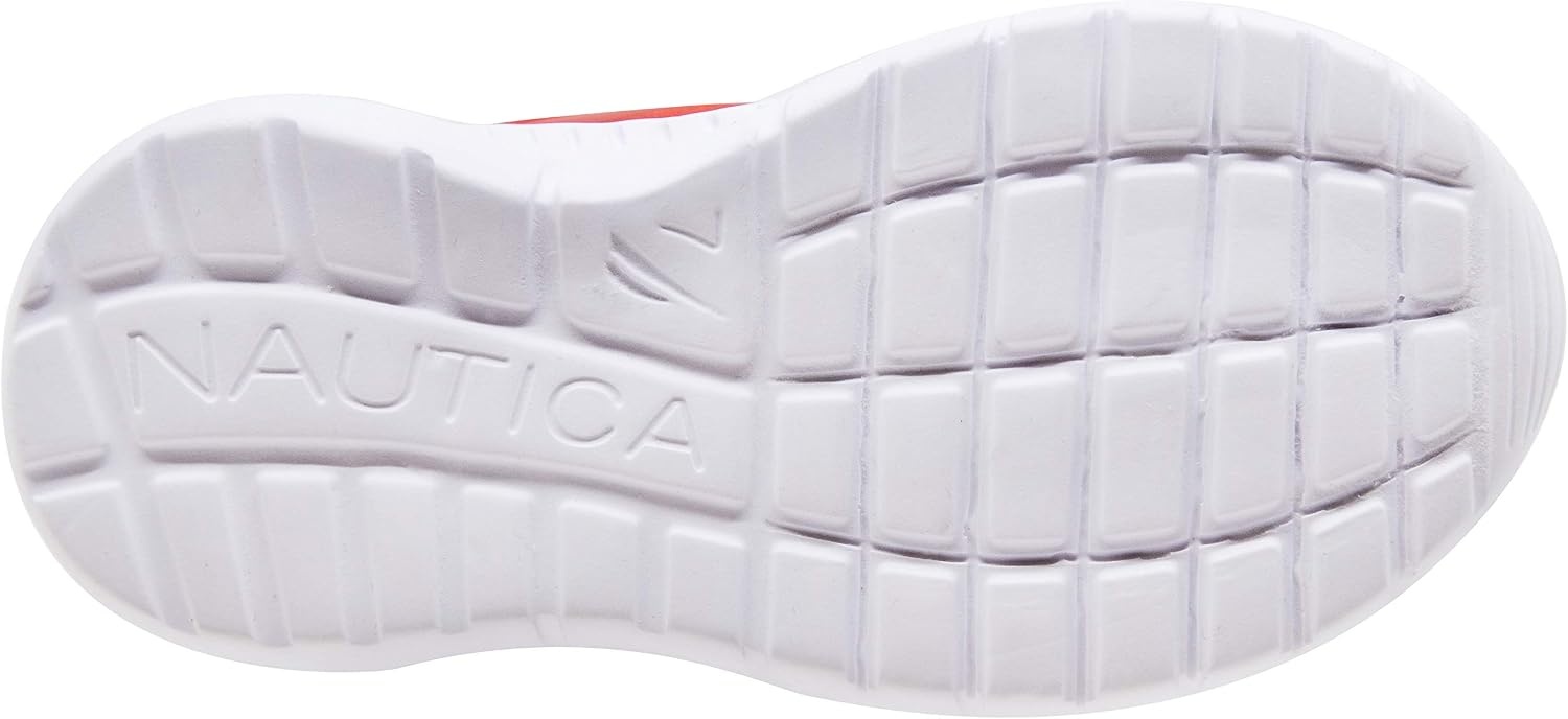 image:imageNautica Kids Fashion Sneaker Athletic Running Shoe with One Strap Boys GirlsToddlerLittle KidRed Meshjurnee