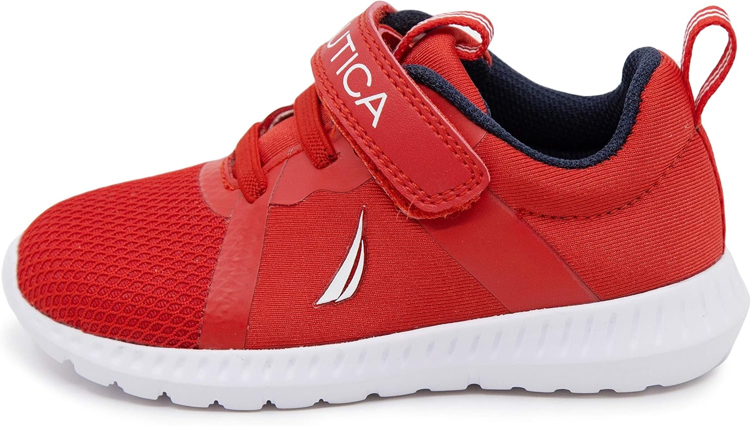 image:imageNautica Kids Fashion Sneaker Athletic Running Shoe with One Strap Boys GirlsToddlerLittle KidRed Meshjurnee