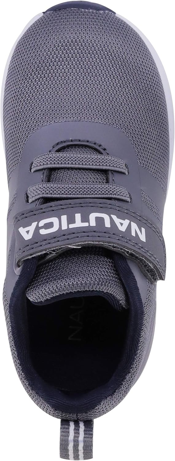 image:imageNautica Kids Fashion Sneaker Athletic Running Shoe with One Strap Boys GirlsToddlerLittle KidStorm Mesh Navy