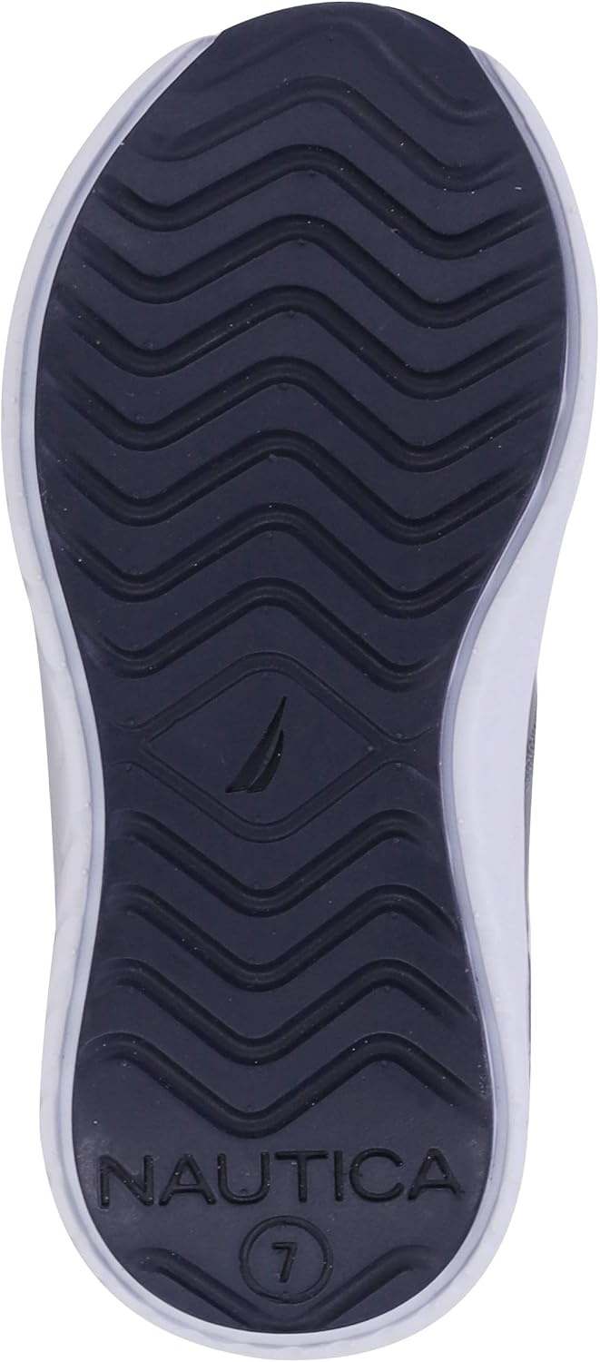 image:imageNautica Kids Fashion Sneaker Athletic Running Shoe with One Strap Boys GirlsToddlerLittle KidStorm Mesh Navy