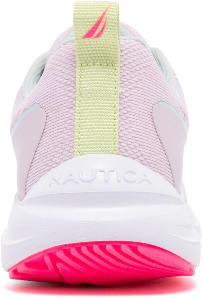 image:imageNautica Kids Girls Metallic Fashion Sneaker LaceUp Athletic Running Shoe I kappil I Big Kid Little Kid ToddlerLilac Pink Bluemarius