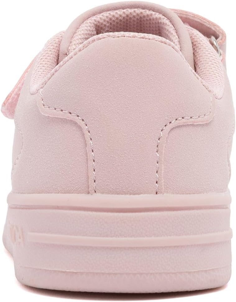 image:imageNautica Kids Girls Sneakers with Adjustable Strap and Bungee Straps Comfortable Casual Shoes ToddlerLittle KidBlushstafford