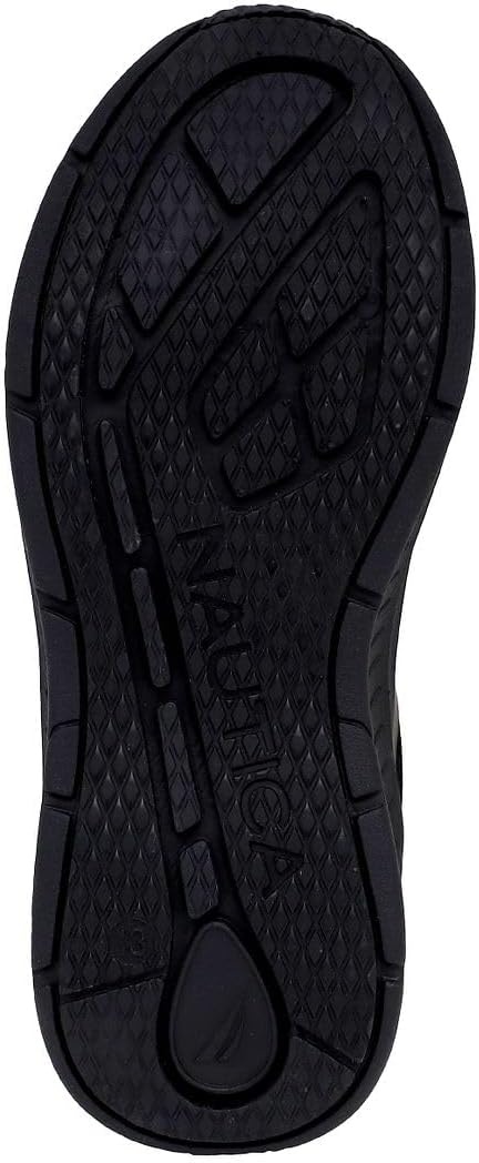 image:imageNautica Kids Running Sneakers Comfortable Shoes for Boys and Girls Sizes for Big amp Little Kids LaceUpBungee ManalapinBlack Monomanalapin