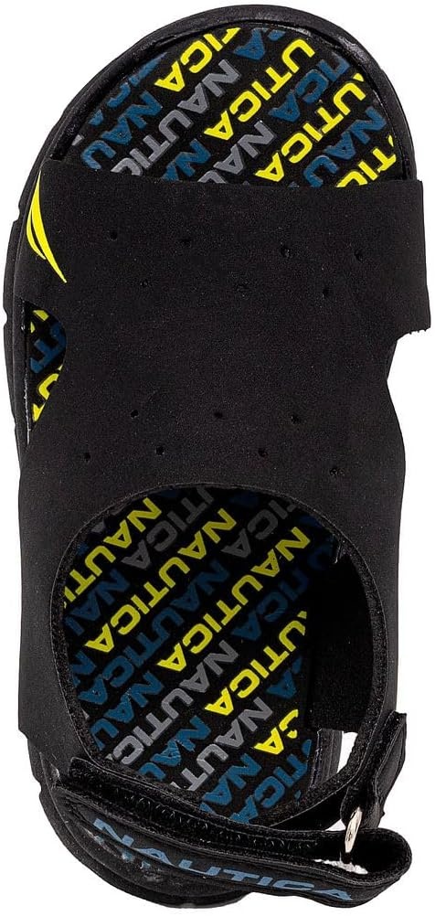 image:imageNautica Kids Sports Sandals Water Shoes Open Toe Athletic Summer Sandal Boy Girl Little KidBig KidBlack Teal