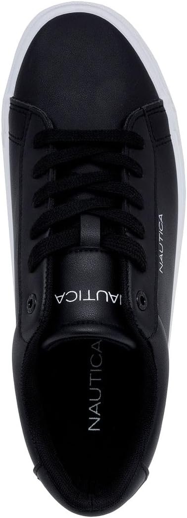 image:imageNautica Mens Casual Shoe Classic LaceUp Low Top Loafer Fashion Sneaker in Medium amp Wide Width SizesAlosblack